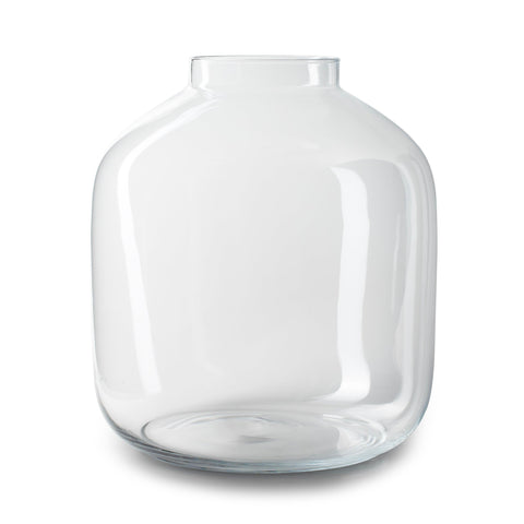 Vaas | Bolvorming | Terrarium | Glas | ↑45Cm -Ø40Cm