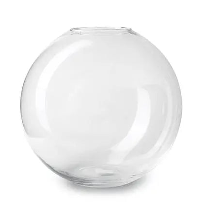 Vaas | Bolvorming | Terrarium | Glas | ↑30Cm -Ø18Cm