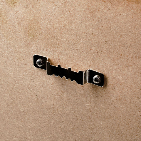 Spiegel Goudkleurig Met Rendiermos - 50X50Cm